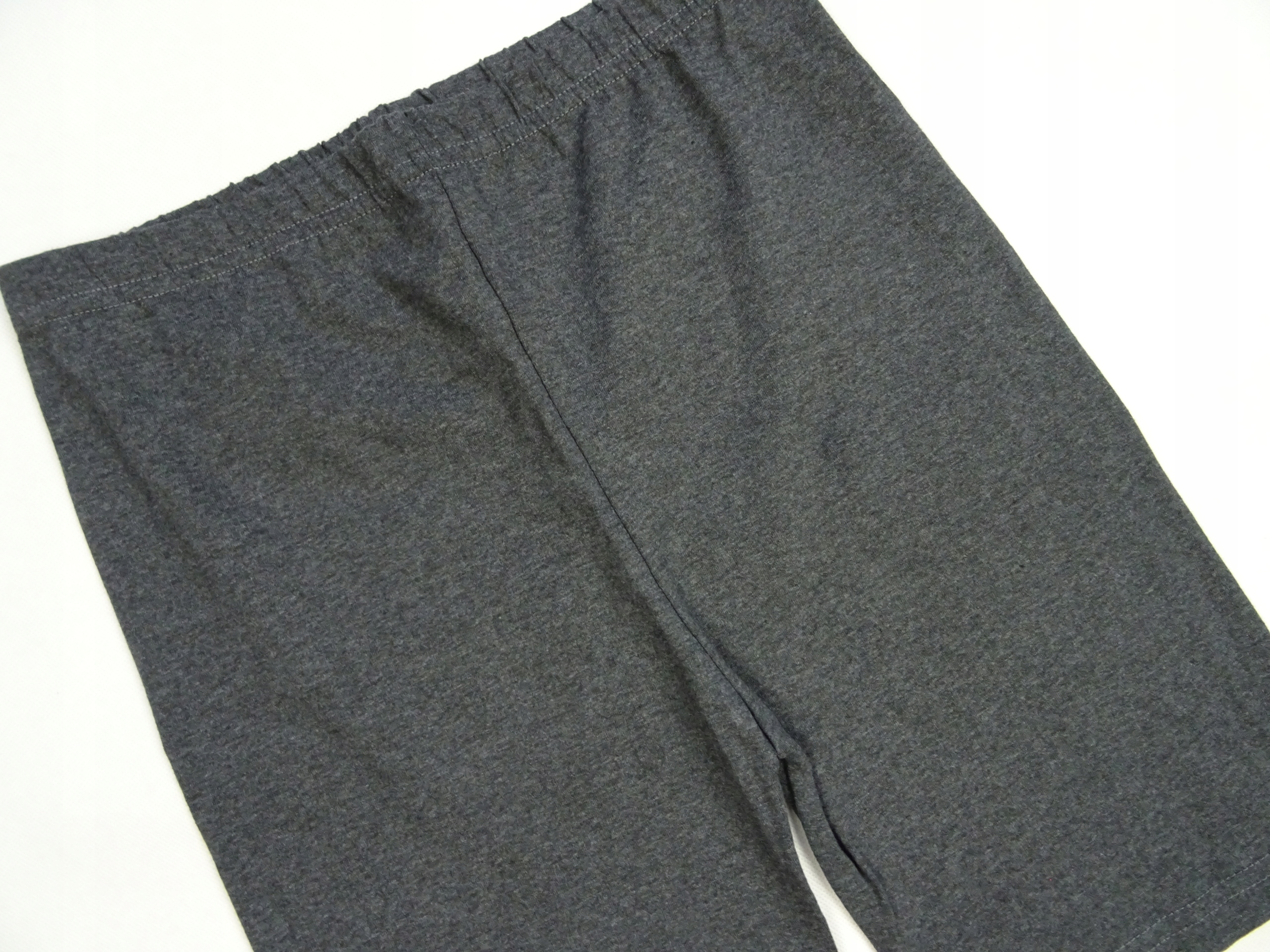 LEGINSY DAMSKIE krótkie bawełna GRAFIT MEL130/3XL Rozmiar 3XL