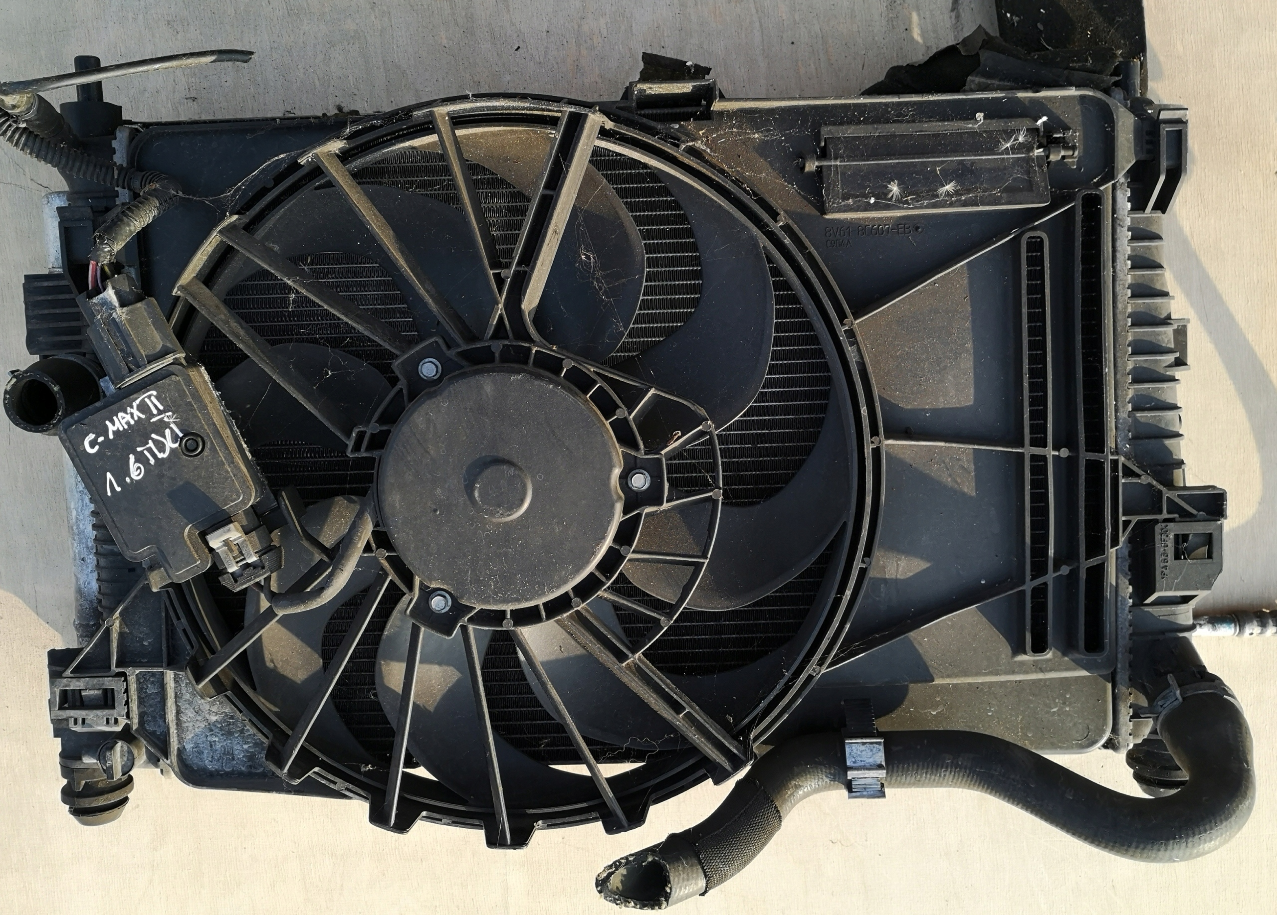 KOMPLET Radiateur FORD FOCUS C MAX MK2 1.6TDCI