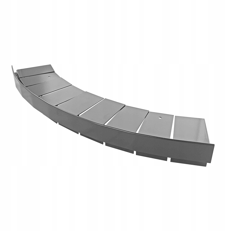 Nařezaný okapový oblouk K35 Renoplast Šedá Ral 7037