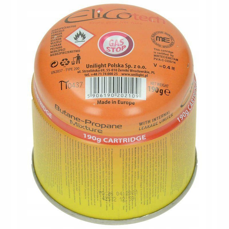 Elico Nabój Gazu 190g 60190