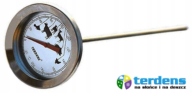 

Termometr Do Wędzarni Pieczenia Mięs Grilla