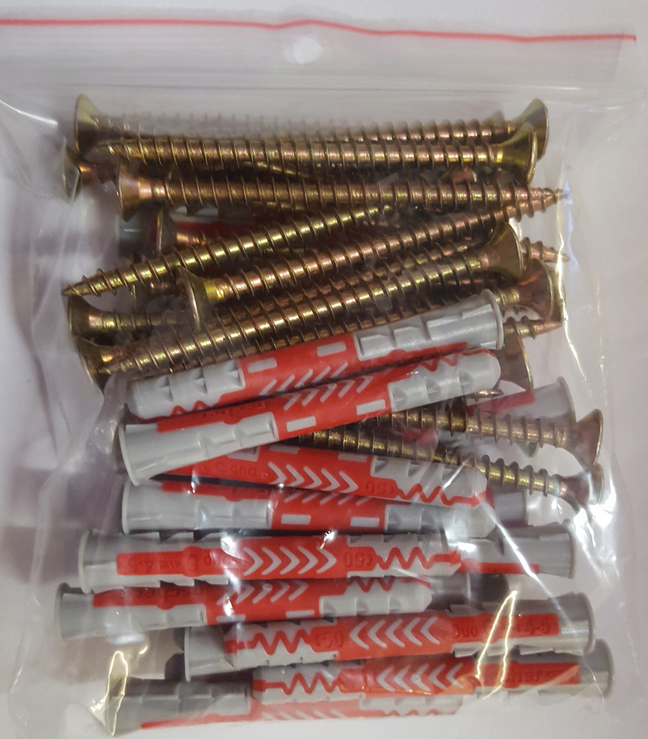 

Kołki duopower 6x50 25 szt fischer wkręty 4,0x60