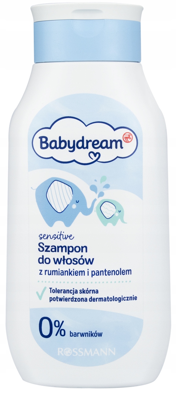 BABYDREAM SZAMPON DO WŁOSÓW DLA DZIECI DELIKATNY ŁAGODNY Z PANTENOLEM 250ml