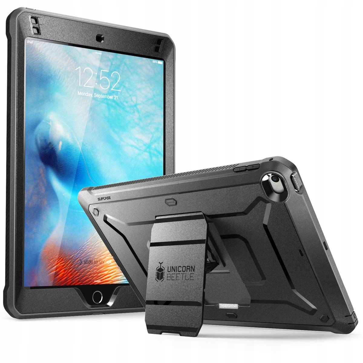 Pouzdro pro iPad Mini 5/4 Supcase Ub Pro, silné pouzdro s krytem obrazovky a stojánkem