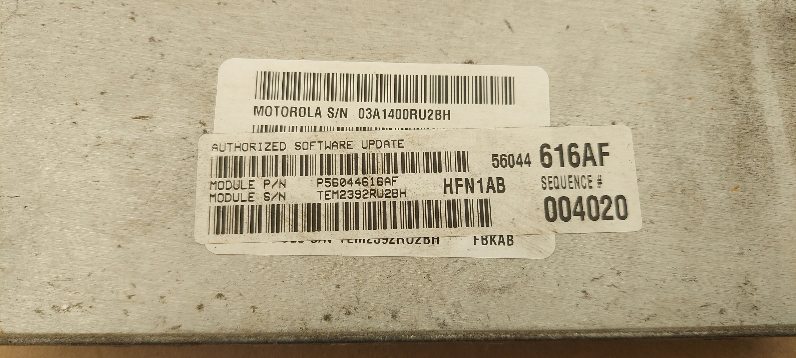 Computer Bedienteil JEEP LIBERTY 56044616AF *K8