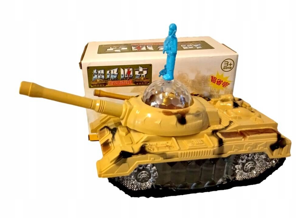 

Czołg na baterie światło dźwięk chłopca