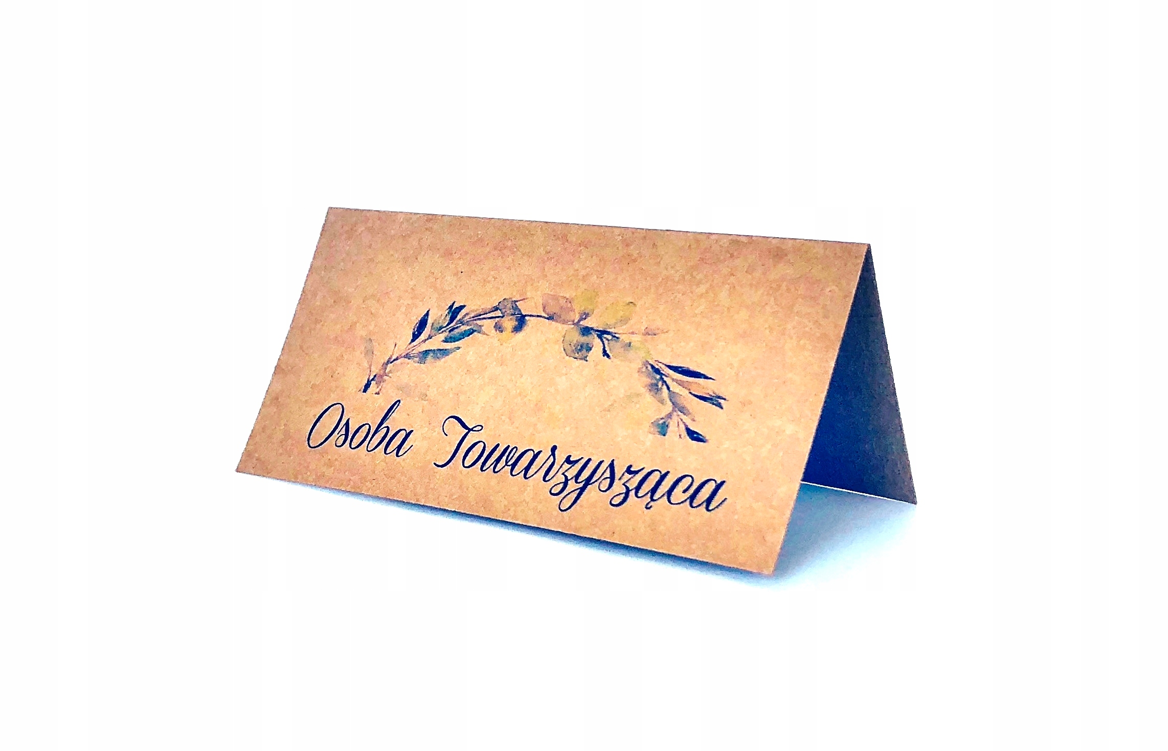 WINIETKI EKO na stół USADZENIE GOŚCI winietki ślubne PLAN STOŁÓW 1sztuka