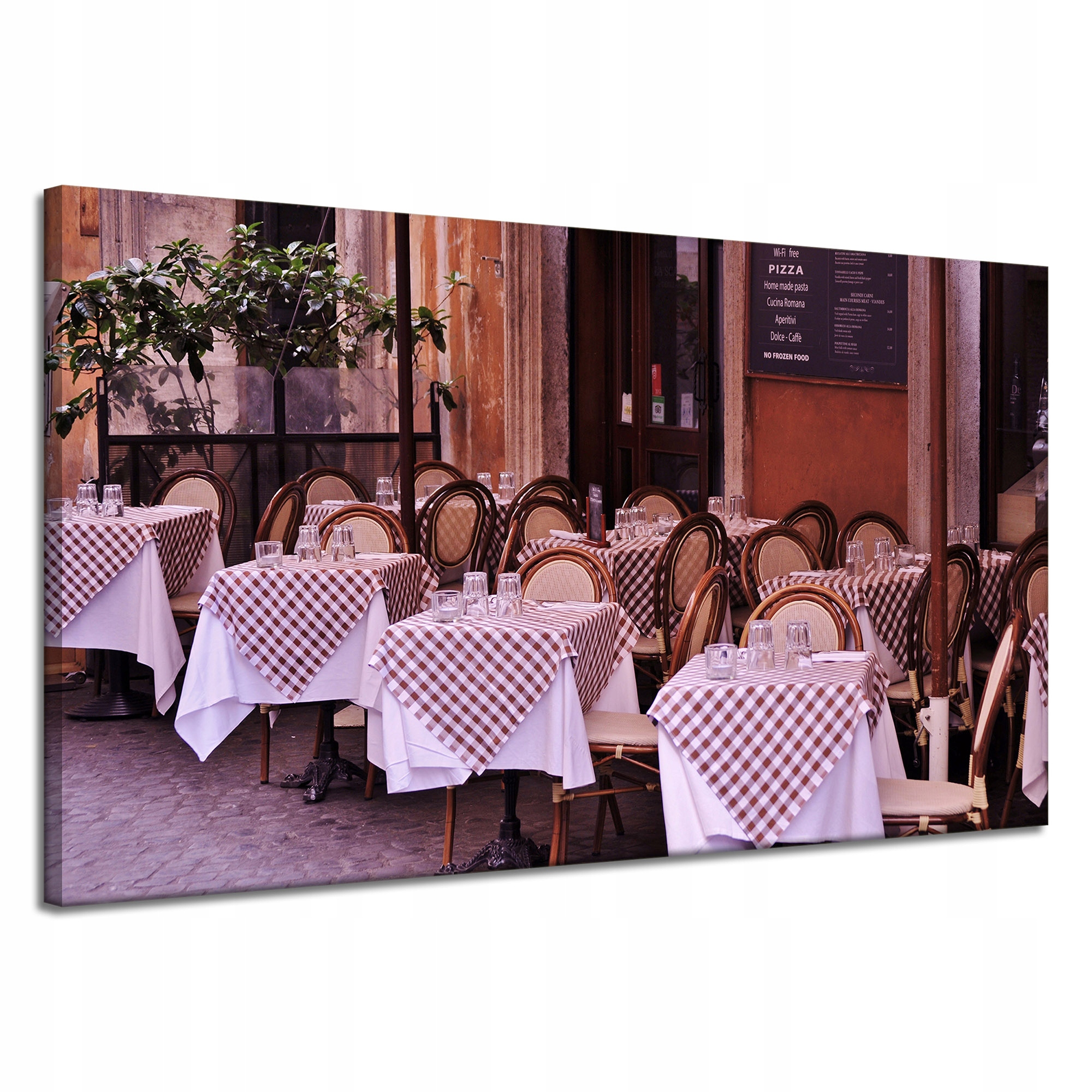Obrazy na plátně Restaurace Bistro Lokal 120x70