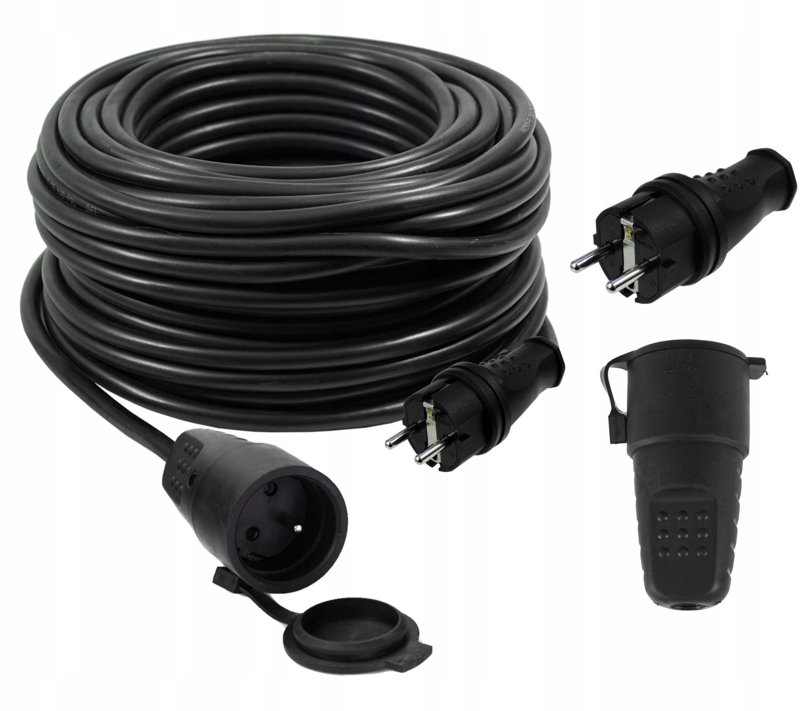 

Przedłużacz Gumowy Guma Budowlany 5m Ow 3X2,5