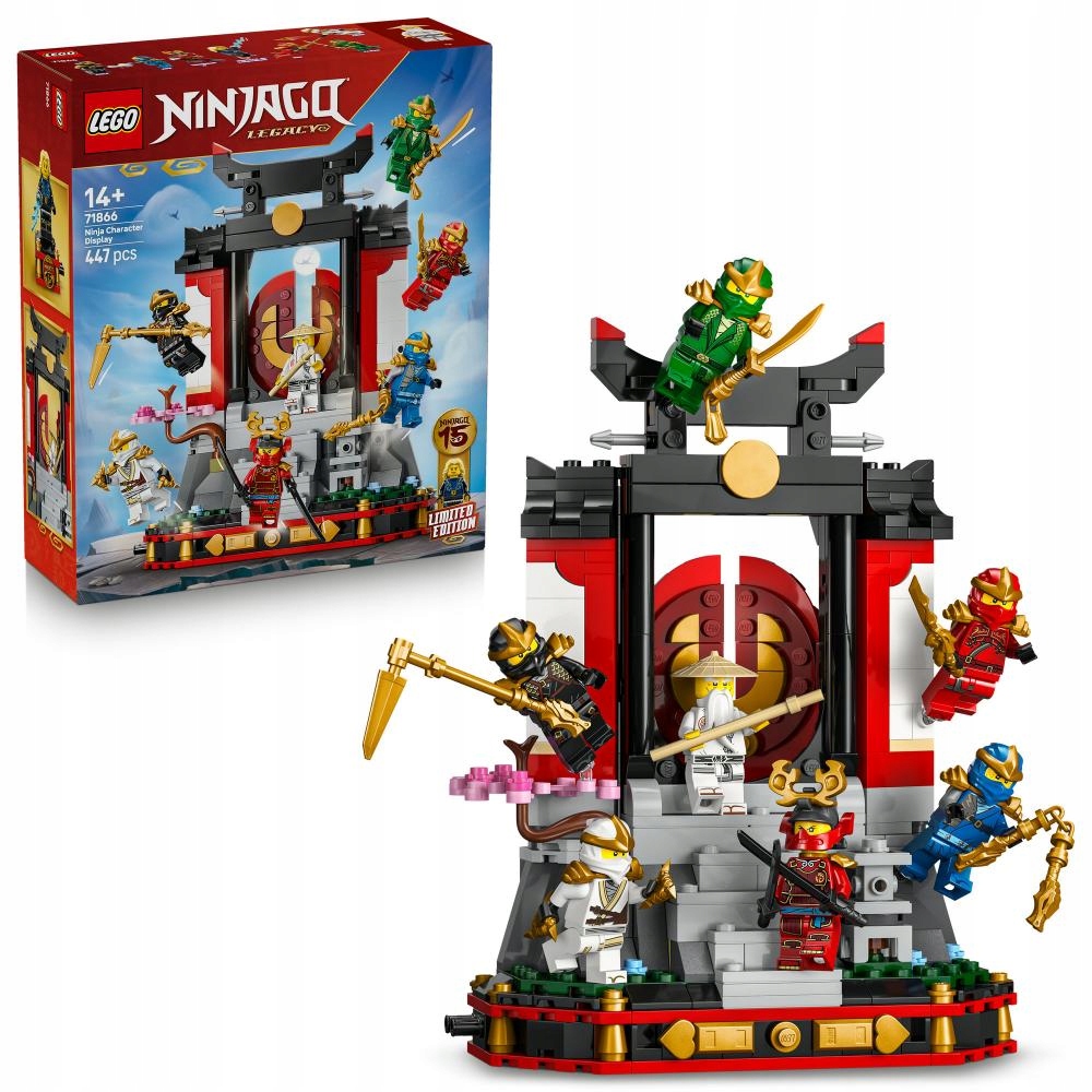 Lego 71866 Ninjago Ozdoba s postavami nindžů 15. výročí