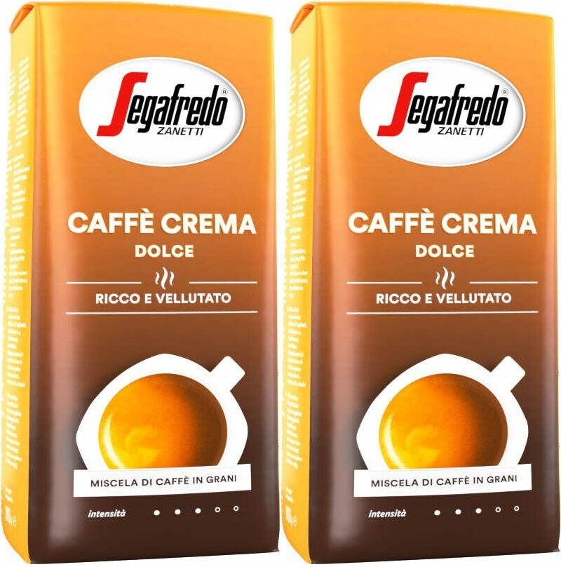Kawa ziarnista Segafredo Caffè Crema Dolce 1 kg x2