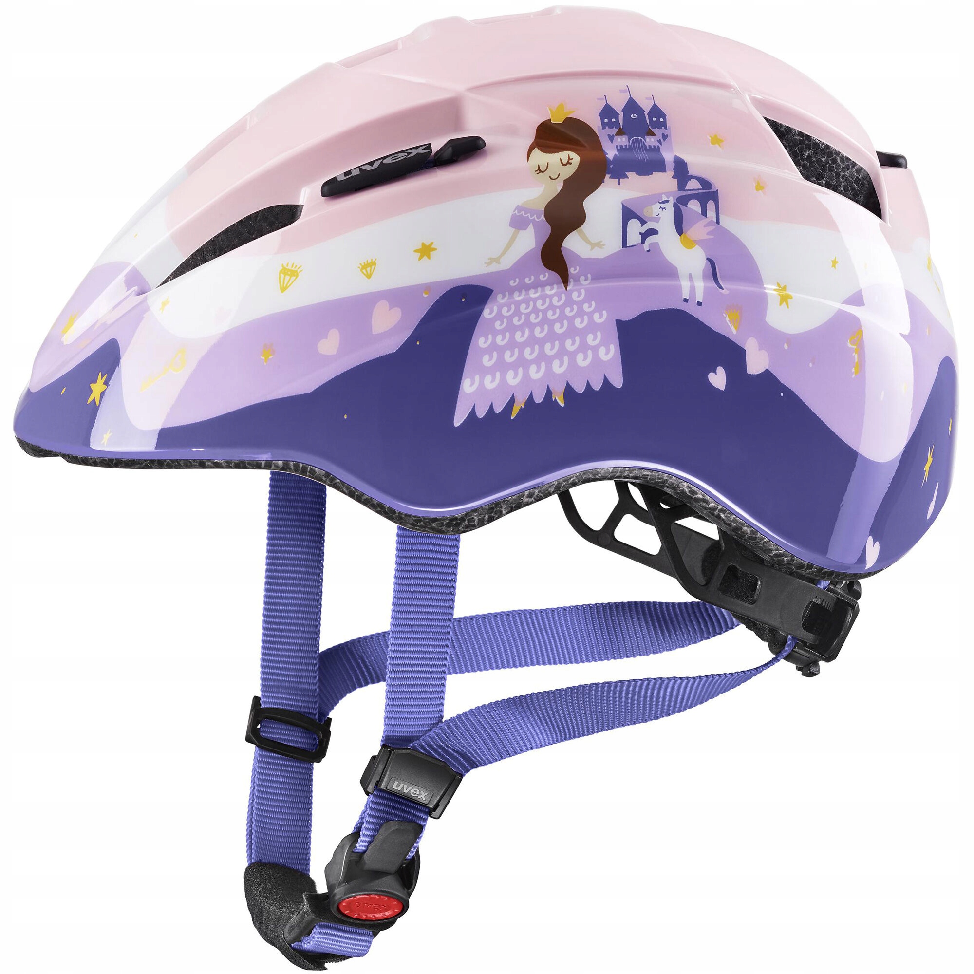 Dětská cyklistická helma Uvex Kid 2 Princess vel. 46-52 cm