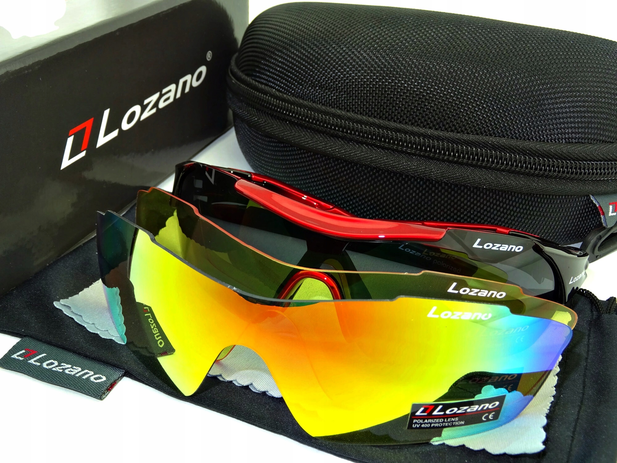 Sportovní polarizační sluneční brýle UV400 Lozano