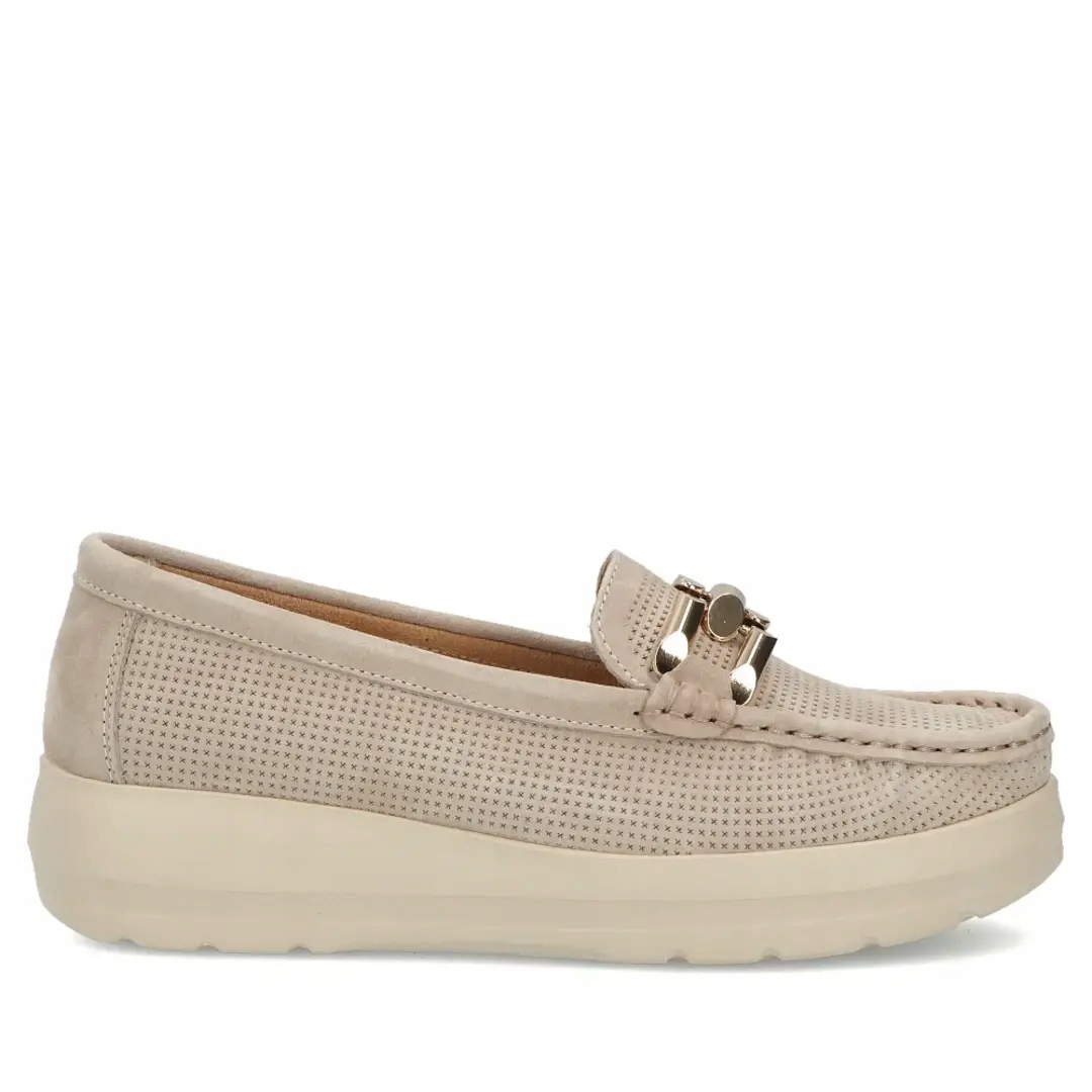 Dámské polobotky Filippo DP7652/26 Be béžové 37, Béžová