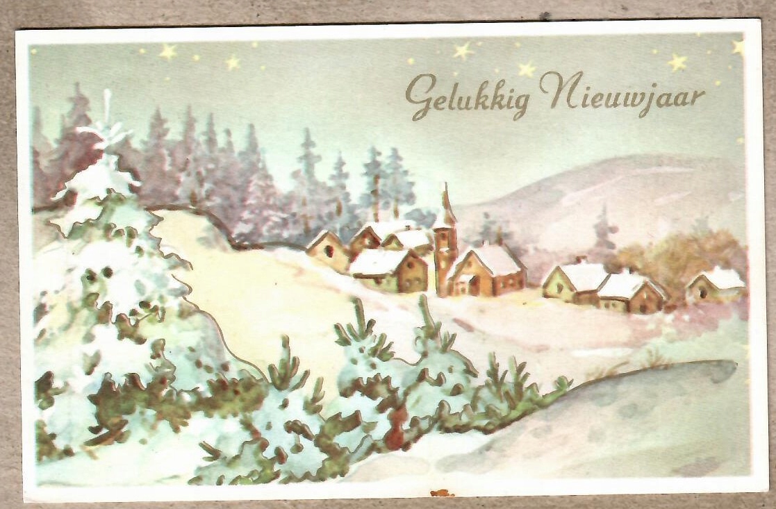 Holandia. Boże Narodzenie, Nowy Rok