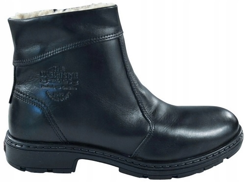 Kožené Kotníkové Boty Pegada 181681 Černá r42