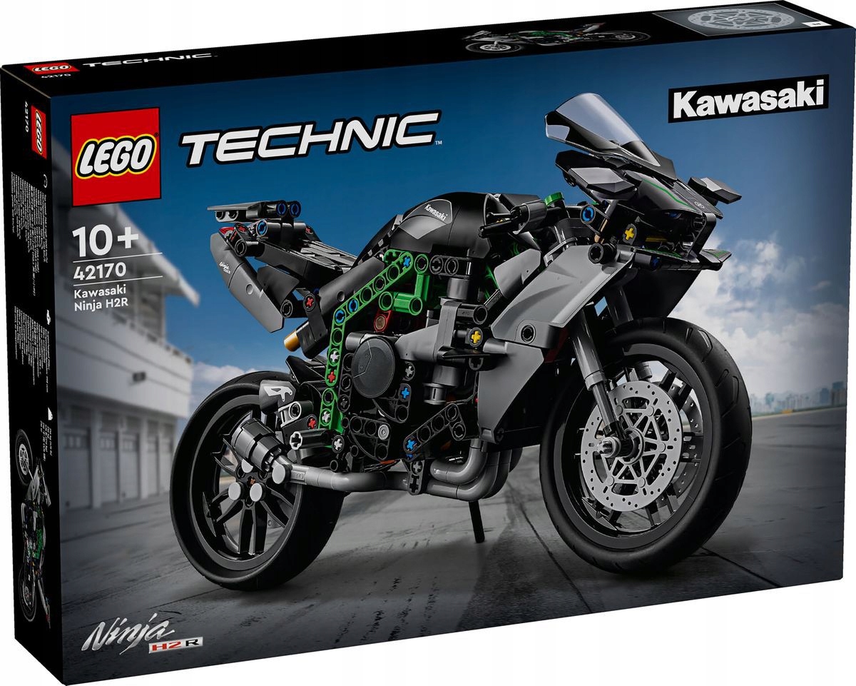 LEGO 42170 TECHNIC Motocykl Kawasaki Ninja H2R Marka LEGO