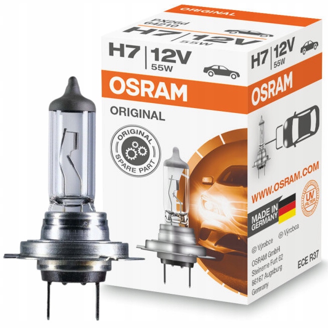 

Żarówka Osram H7 12V 55W PX26d 64210