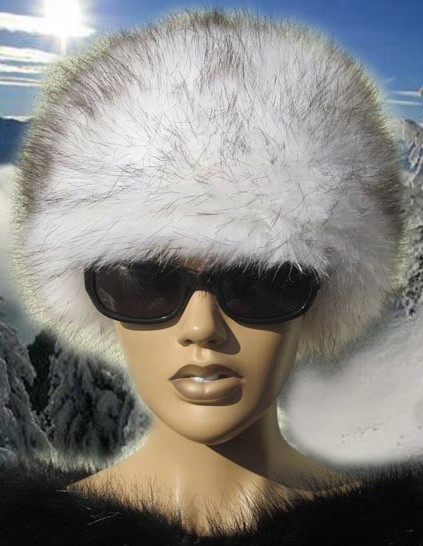 CZAPKA zimowa FUTRZANA damska TOCZEK dużo kolorów Wzór dominujący bez wzoru