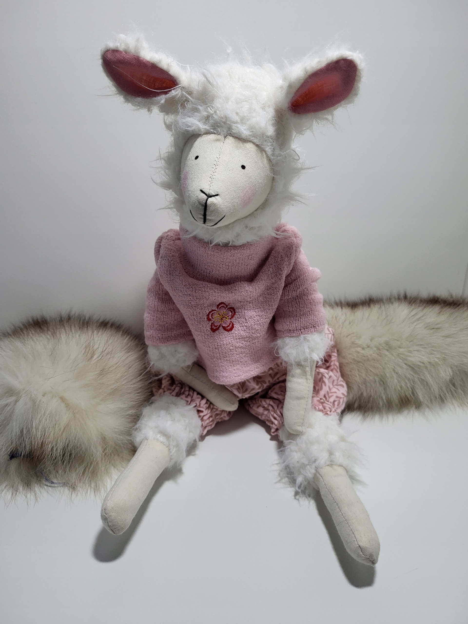 Alpaka mazlíček jedinečný ruční práce handmade od kokodyna