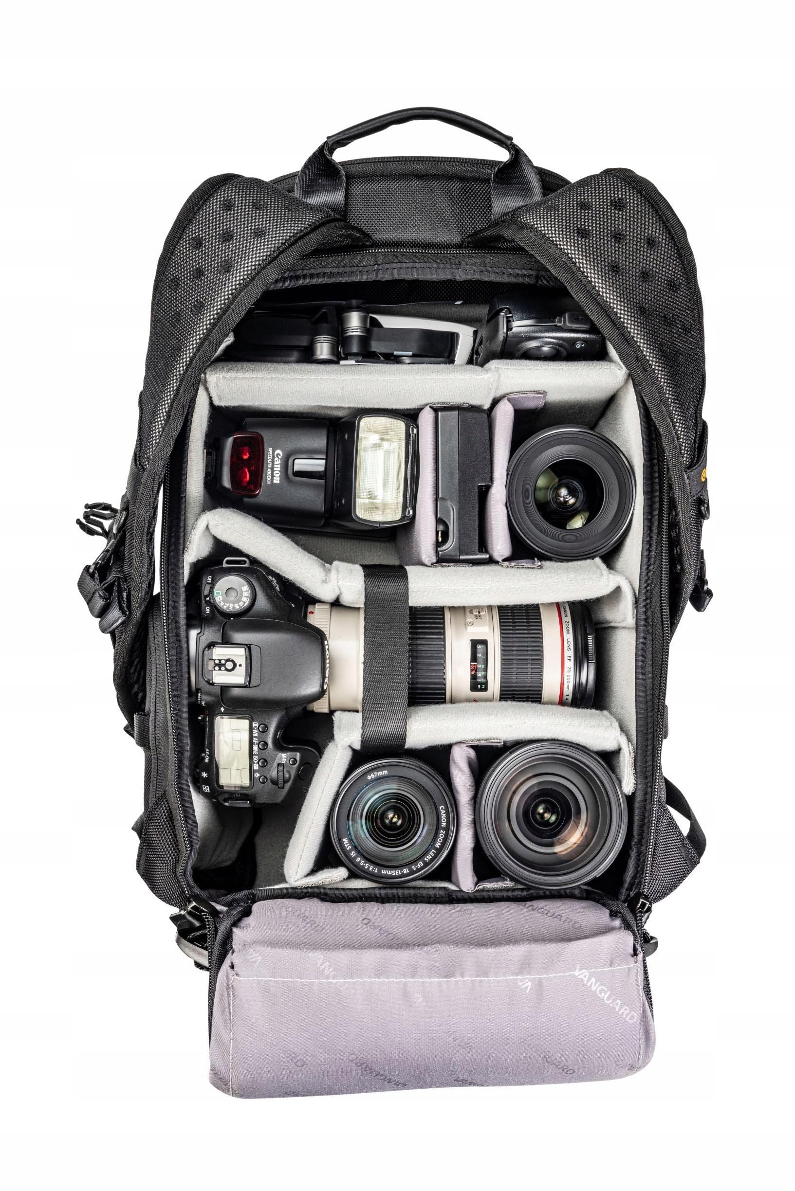 VANGUARD Plecak Na Sprzęt Fotograficzny Veo Select 39RBM Czarny — miniatura 8