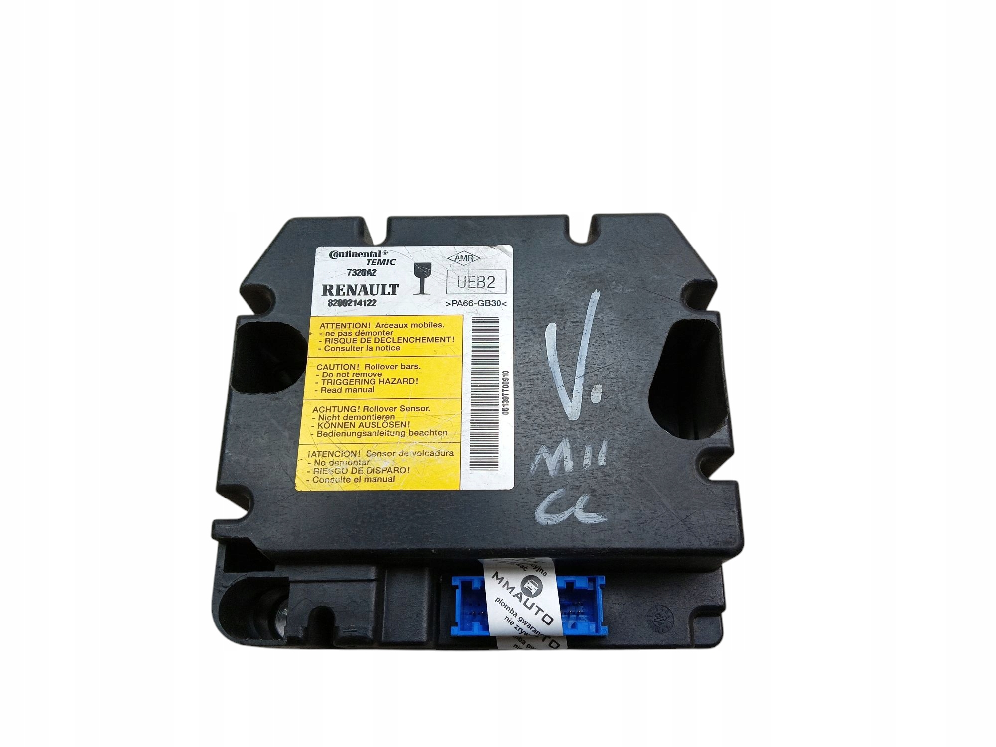Module SENSOR Airbag RENAULT MEGANE II 2 8200214122