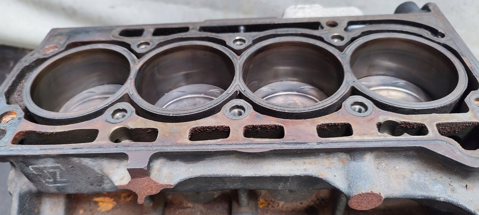 Blok dol des motors VW Golf plus 1,4 TSI CAX