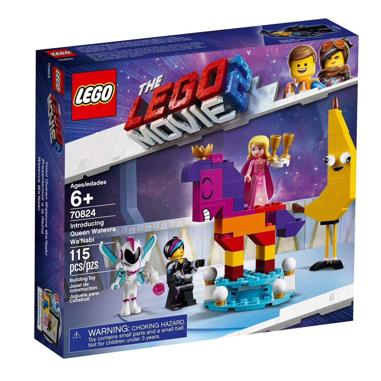 Lego The Movie 70824 Królowa Wisimi I'powiewa 70824