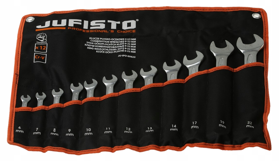 Sada Očkoplochých Klíčů Jufisto Kované