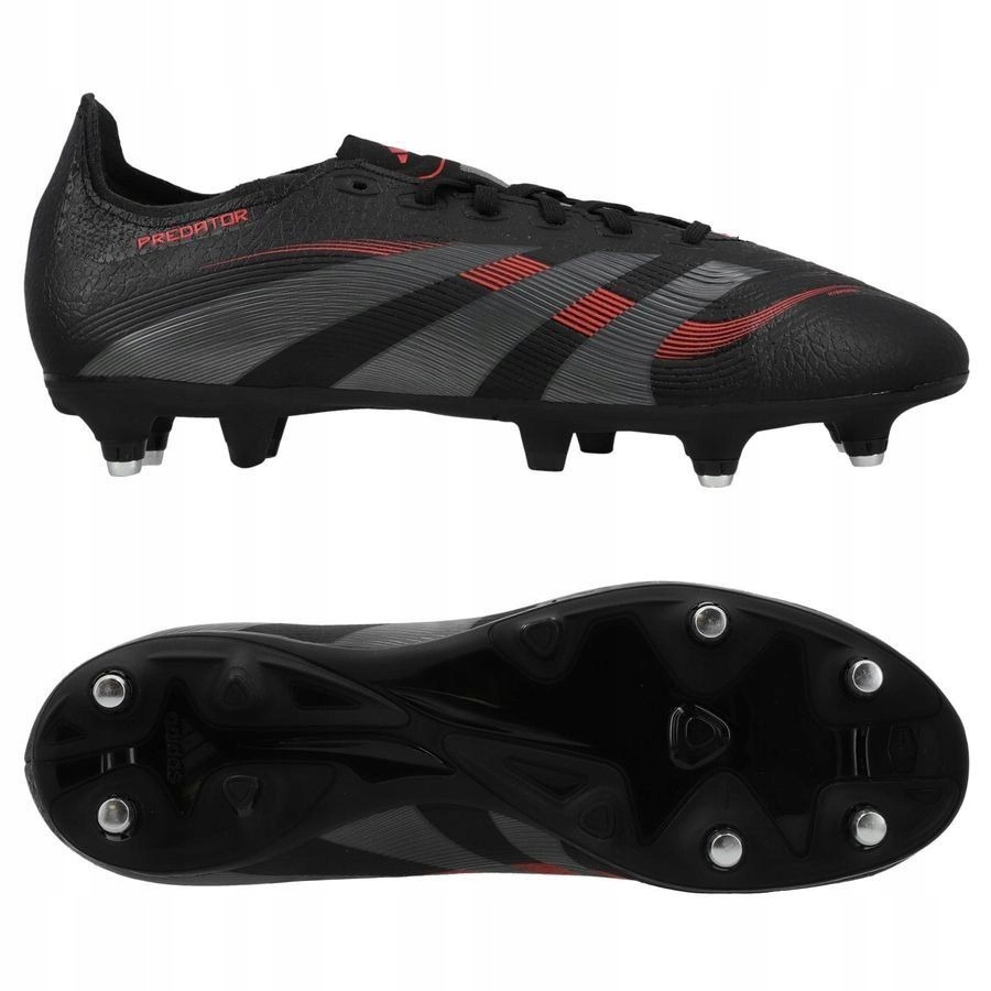 Fotbalová Obuv Adidas Predator League Sg Stealth Victory JI1343 Vel. 47 1/3