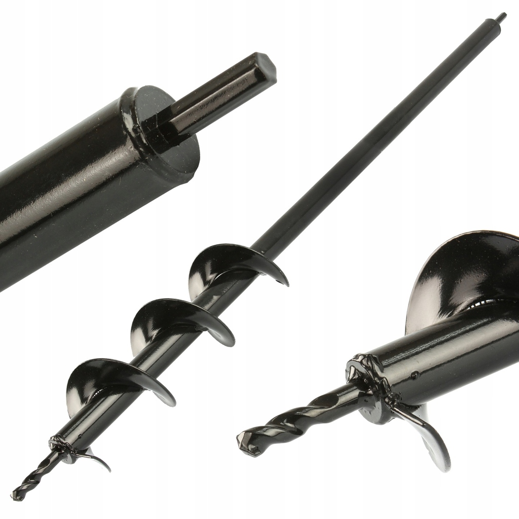 ŚWIDER WIERTŁO WIERTNICA GLEBOWA DO ZIEMI SADZENIA NA WIERTARKĘ 8 CM 80 CM