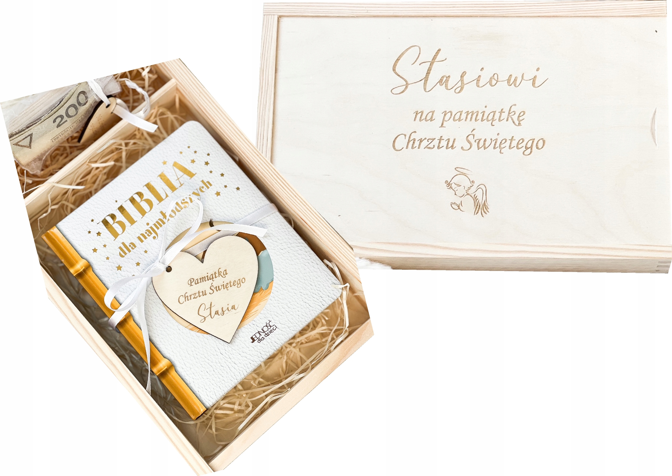 

Pamiątka Chrztu Świętego na Chrzest Biblia