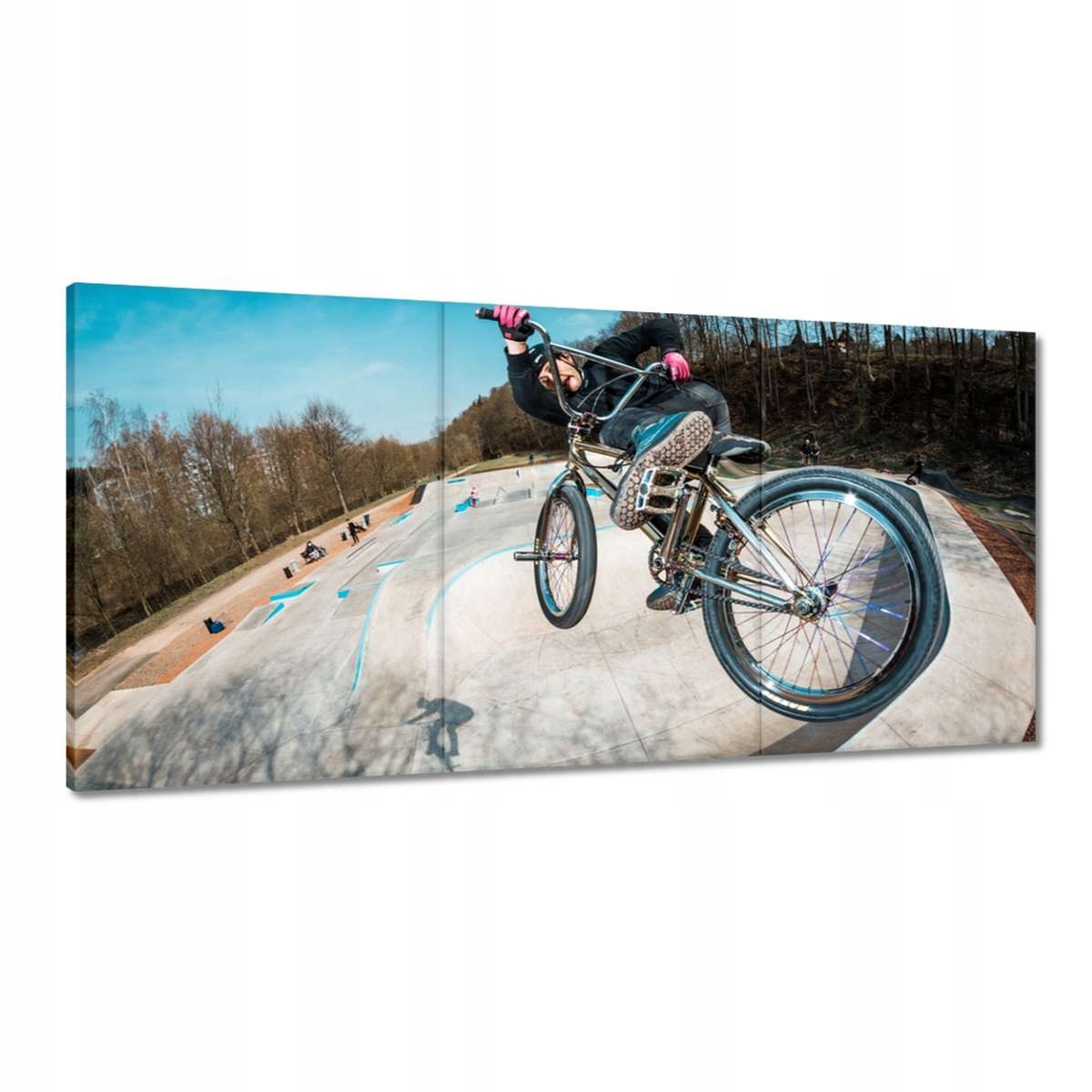 Obrazy 180x90 Bmx Sport výkonné Skákanie