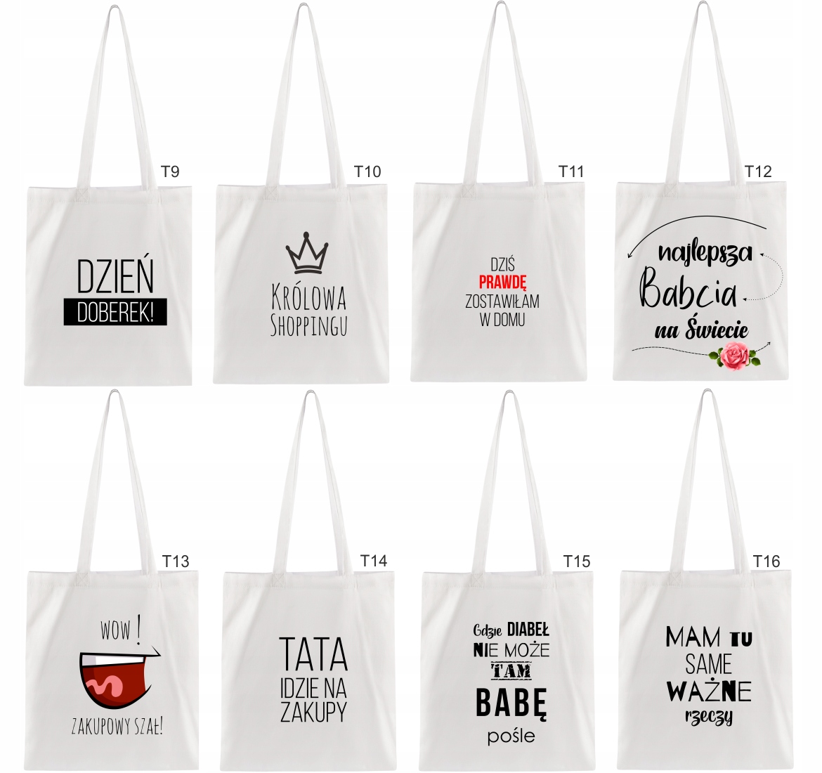 TORBA BAWEŁNIANA Z TWOIM NADRUKIEM,CZERWONA Z LOGO Rodzaj torba