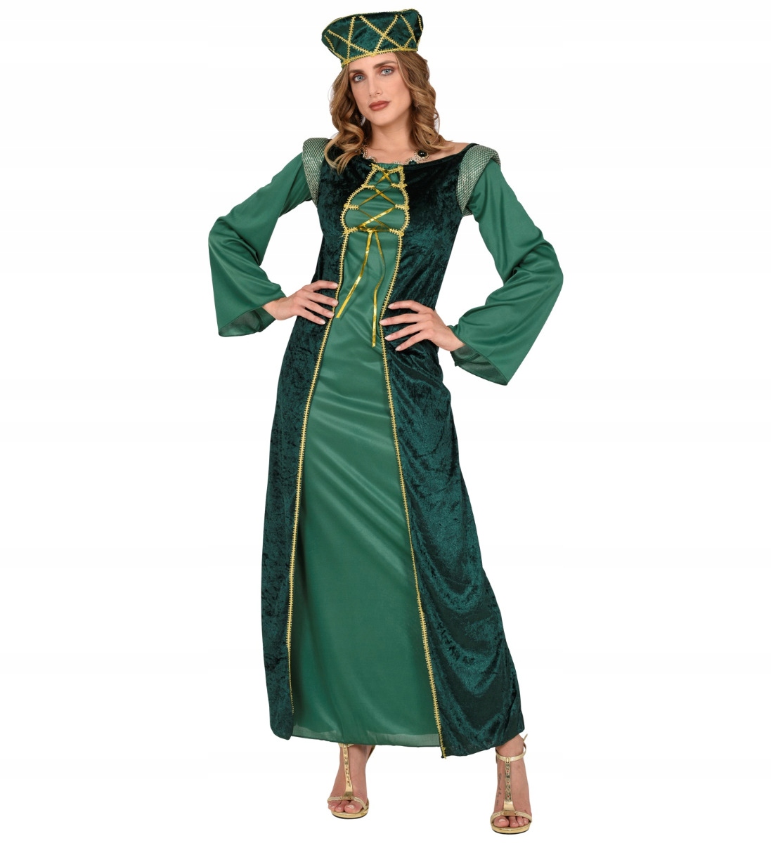 Kostým Zelené princezny Eleonora Kostým Středověká princezna L