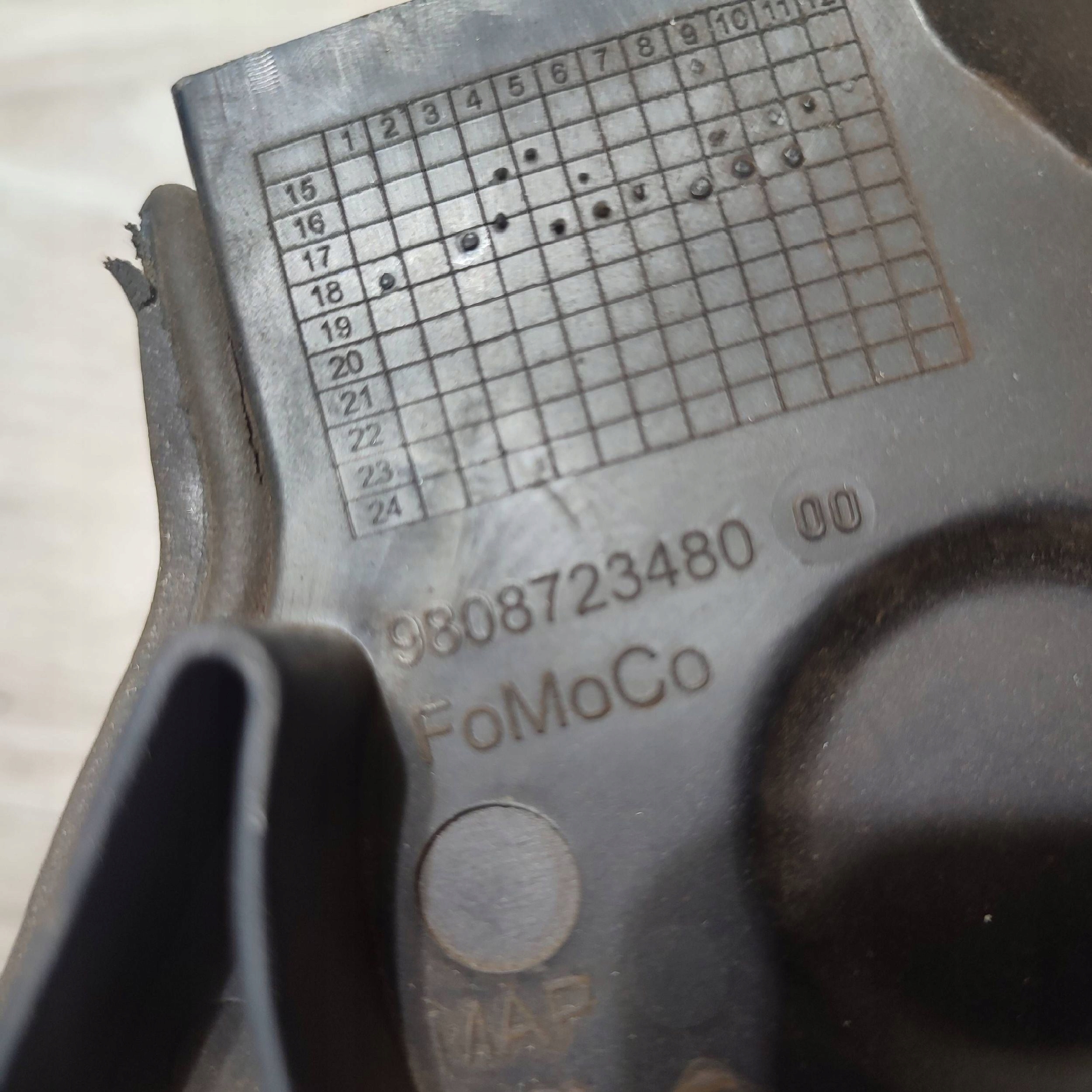 Couvercle carter distribution Peugeot Rifter 9808723480