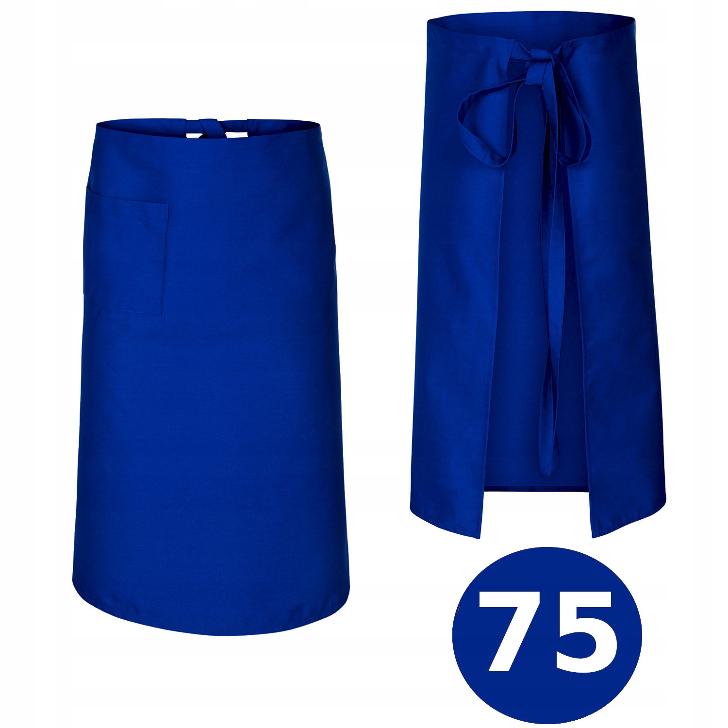 

Zapaska kelnerska fartuch dł. 75cm kolor Chabrowy