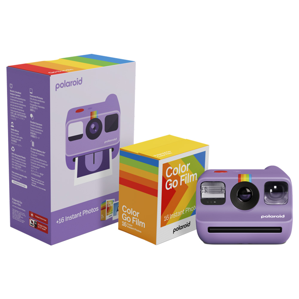 Fotoaparát Polaroid Go 2 fialový