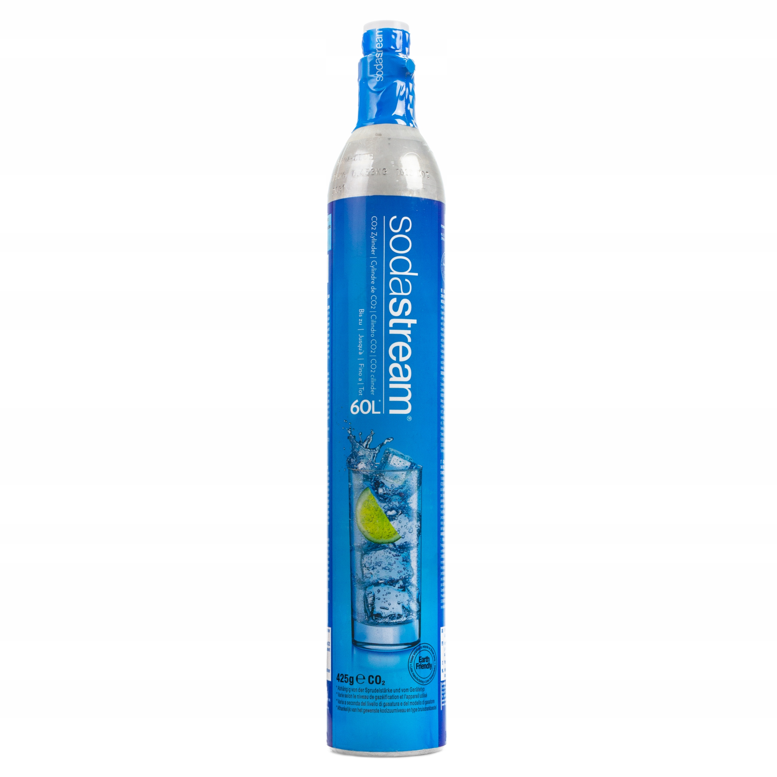 NOWY!!! NABÓJ BUTLA CO2 DO SATURATORA SODASTREAM 60L 425G