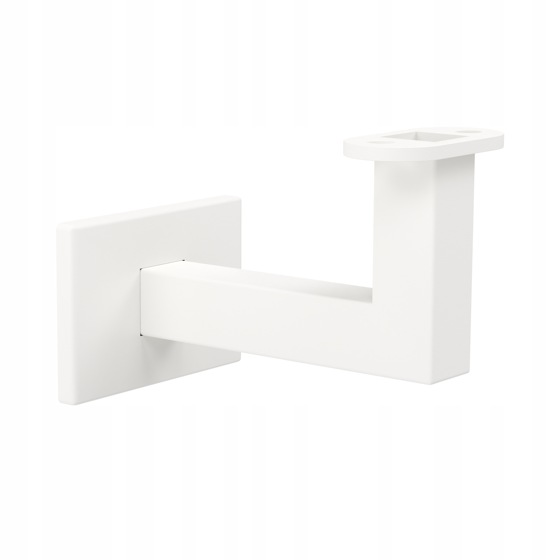 

Uchwyt wspornik poręczy ścienny kwadrat Biały Led