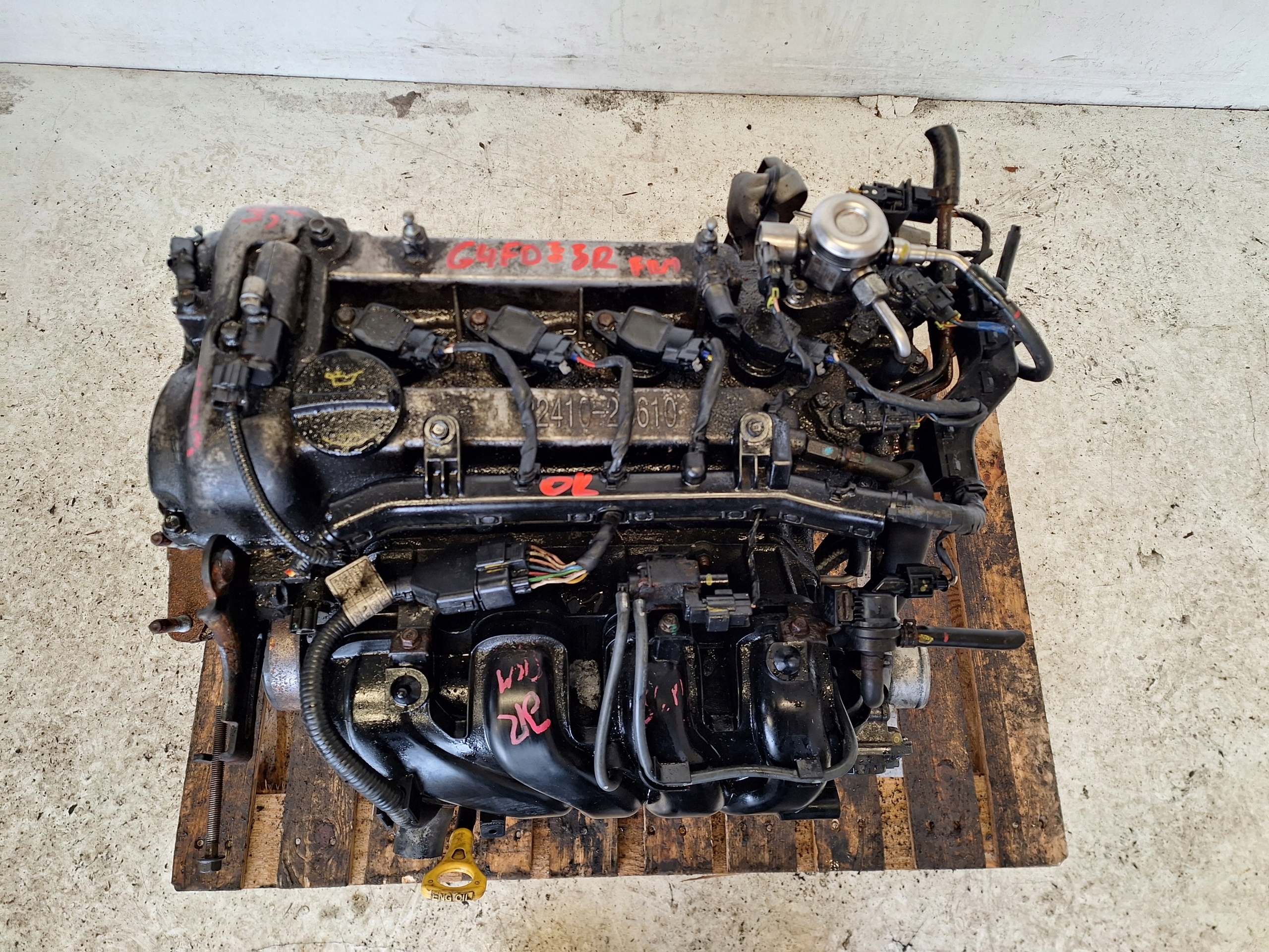 HYUNDAI IX35 09-13 engine 1.6 GDI 135KM G4FD