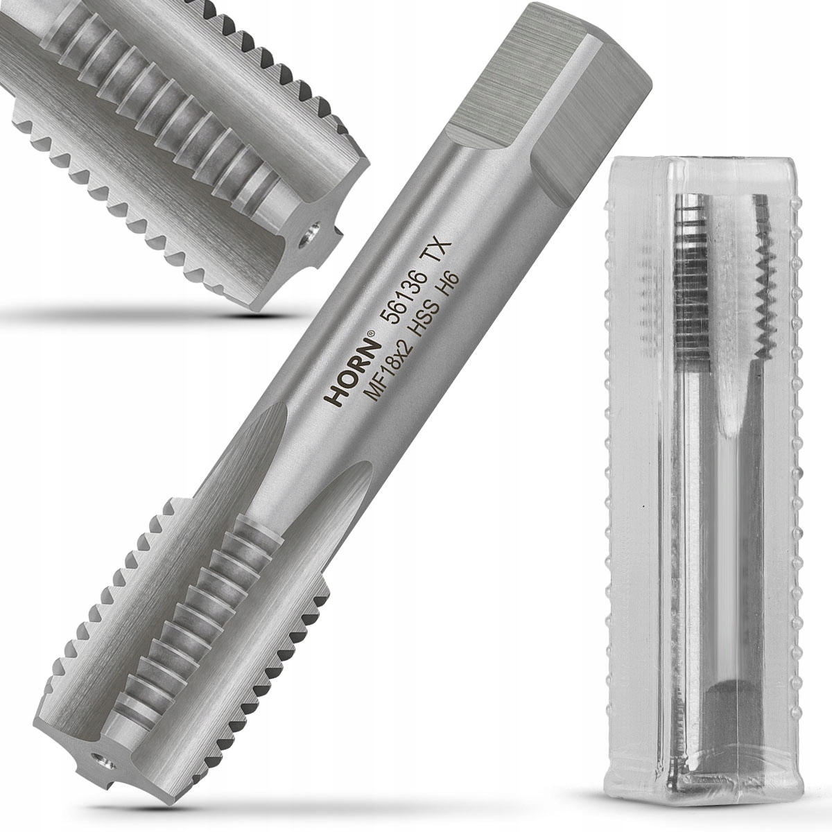 

Gwintownik M18 Ręczny M18x2 mm Hss DIN2181/1P