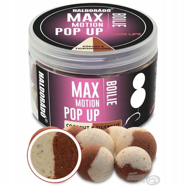 Kulki Pływające Haldorado Max Motion Boilie Pop Up 16/20mm Kokos Orzech Tyg
