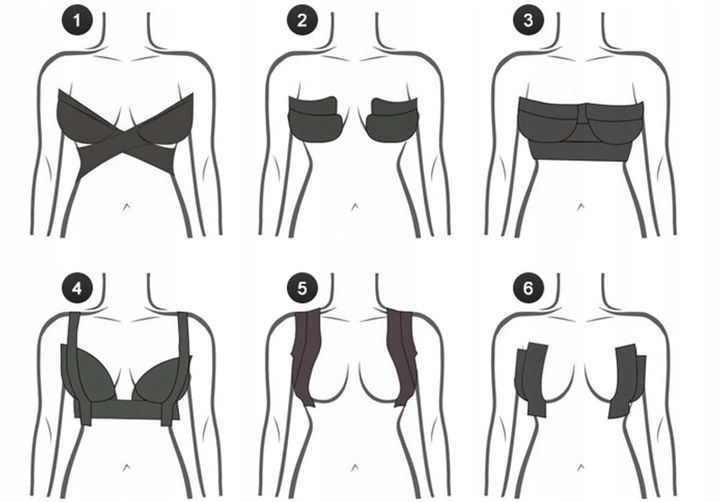 TAŚMA DO BIUSTU MODELUJĄCA PODTRZYMUJĄCA UNOSZĄCA BIUST 5M +NASUTNIKI 10SZT Marka Inna marka
