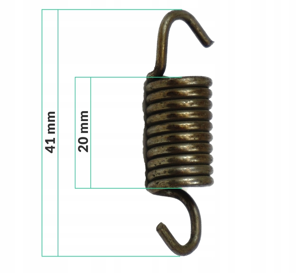 SPRĘŻYNA DO SPRZĘGŁA KOSY SPALINOWEJ 41mm SPRZĘGŁO Typ regular (sprężyna)