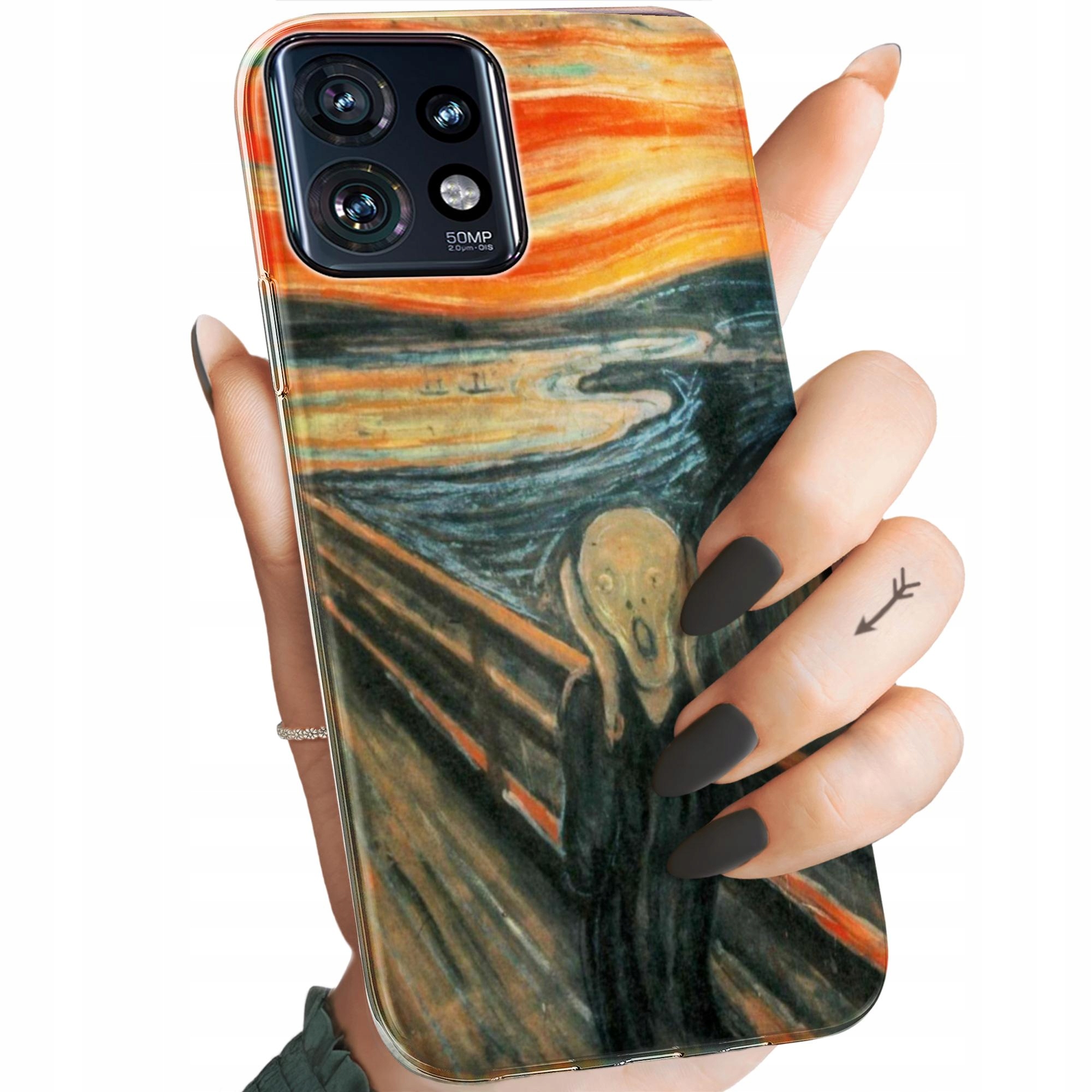 Etui Do Motorola Edge 40 Pro Edvard Munch Krzyk Malarstwo Obudowa