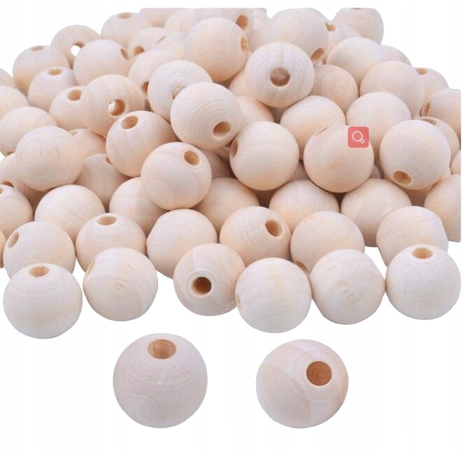 

Koraliki drewniane 80sztuk/14mm PJ-3549