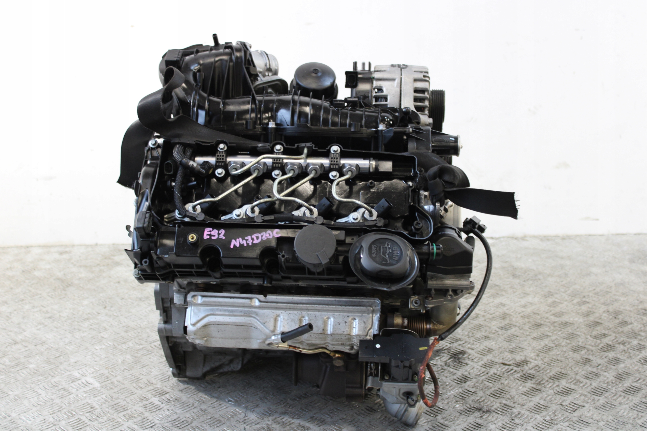 engine MOTOR complete BMW 3 E92 E90 2,0D N47D20C