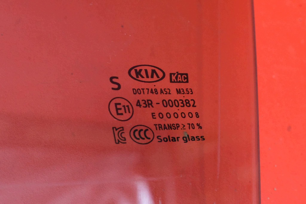 window side left rear part rear KIA OPTIMA 4 IV SEDADN 15-20