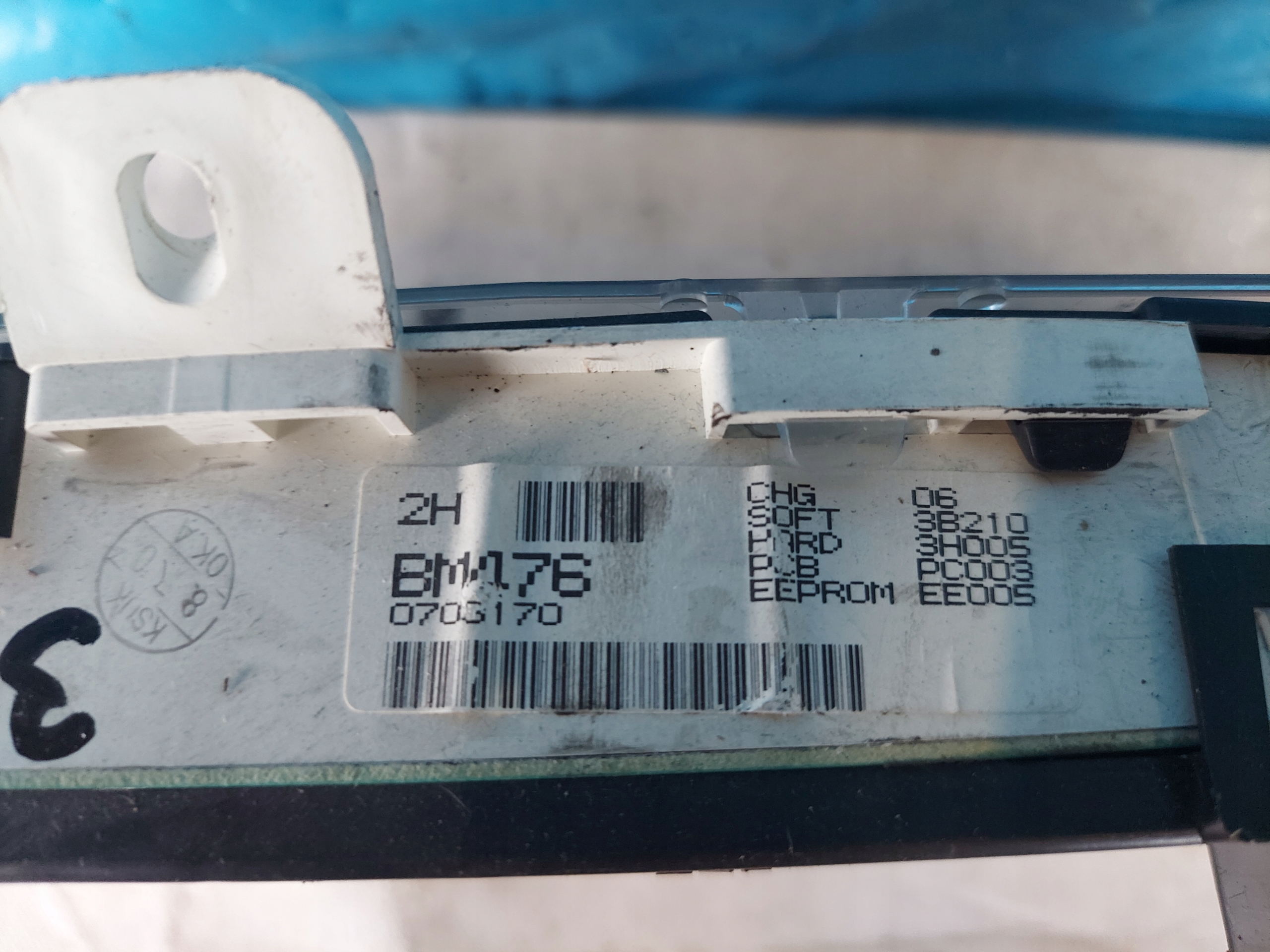 dials clock NISSAN ALMERA N16 2.2 TD BM476